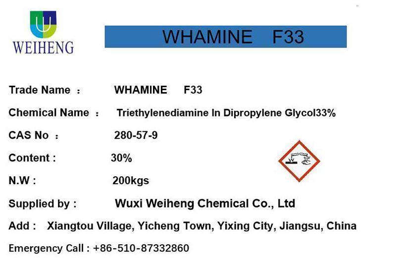 33% Triethylenediamine In Dipropylene 글리콜